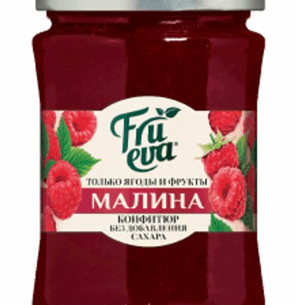 Конфитюр Frueva малиновый, 310г