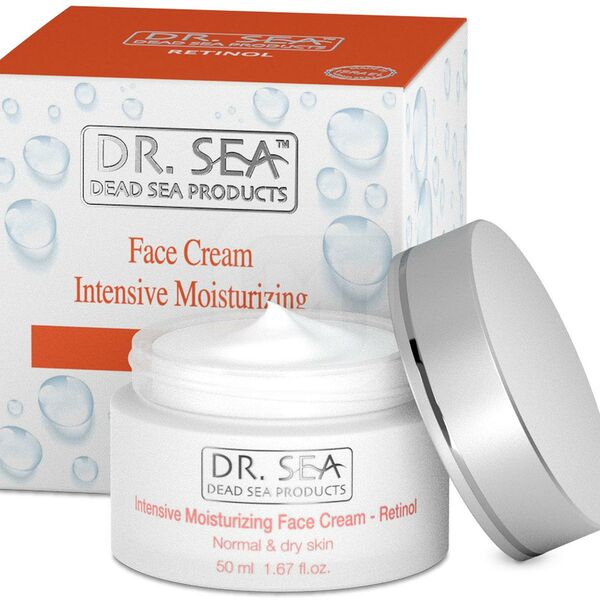 Крем для лица Dr. Sea увлажняющий для нормальной и сухой кожи 50 мл