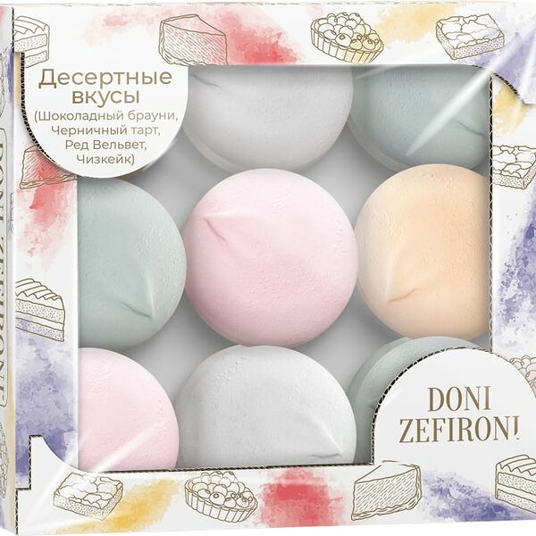 Зефир Doni Zefironi Десертные вкусы 315г
