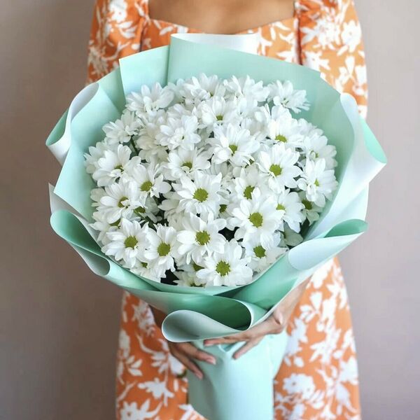 Букет из хризантем