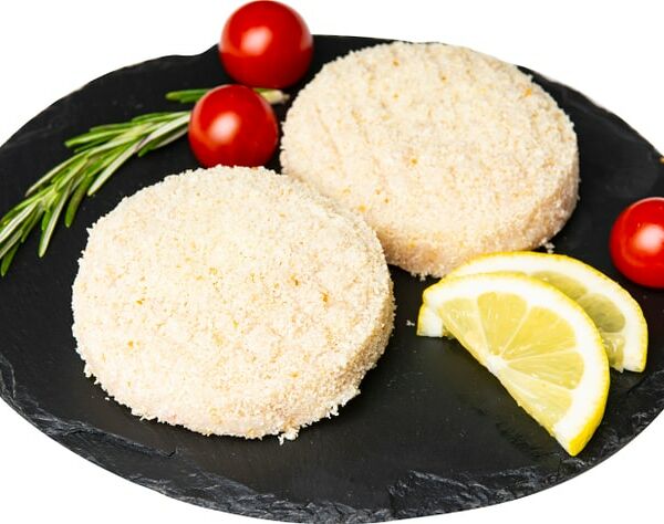 Котлеты рыбные из трески из размороженного сырья 0.4-0.7кг