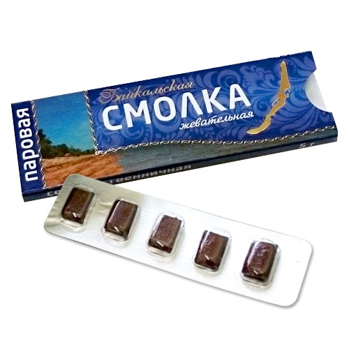 

Жевательная резинка Байкальская Смолка паровая 5 г
