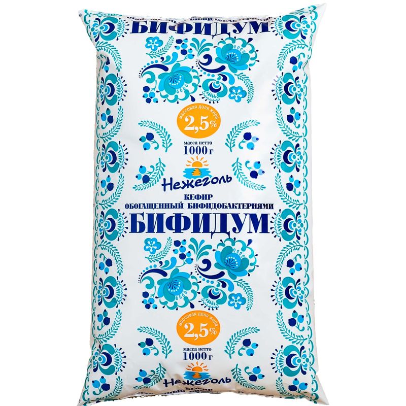 

Бифидум Нежеголь 2.5%, без змж, 1 л