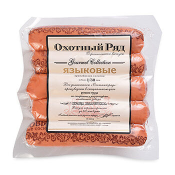 Сосиски Охотный ряд Языковые Кремлевские 300г