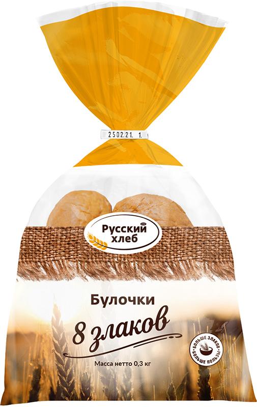 

Булочки Русский Хлеб 8 злаков