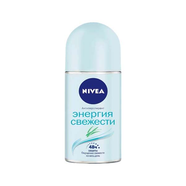 Дезодорант Nivea 50мл   Энергия Свежести ролик