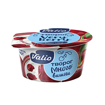 

Творог Valio с вишней 3.5% 140 г