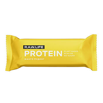 Батончик протеиновый R.A.W.Life Protein манго пудинг