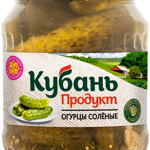 Огурцы соленые Кубань Продукт