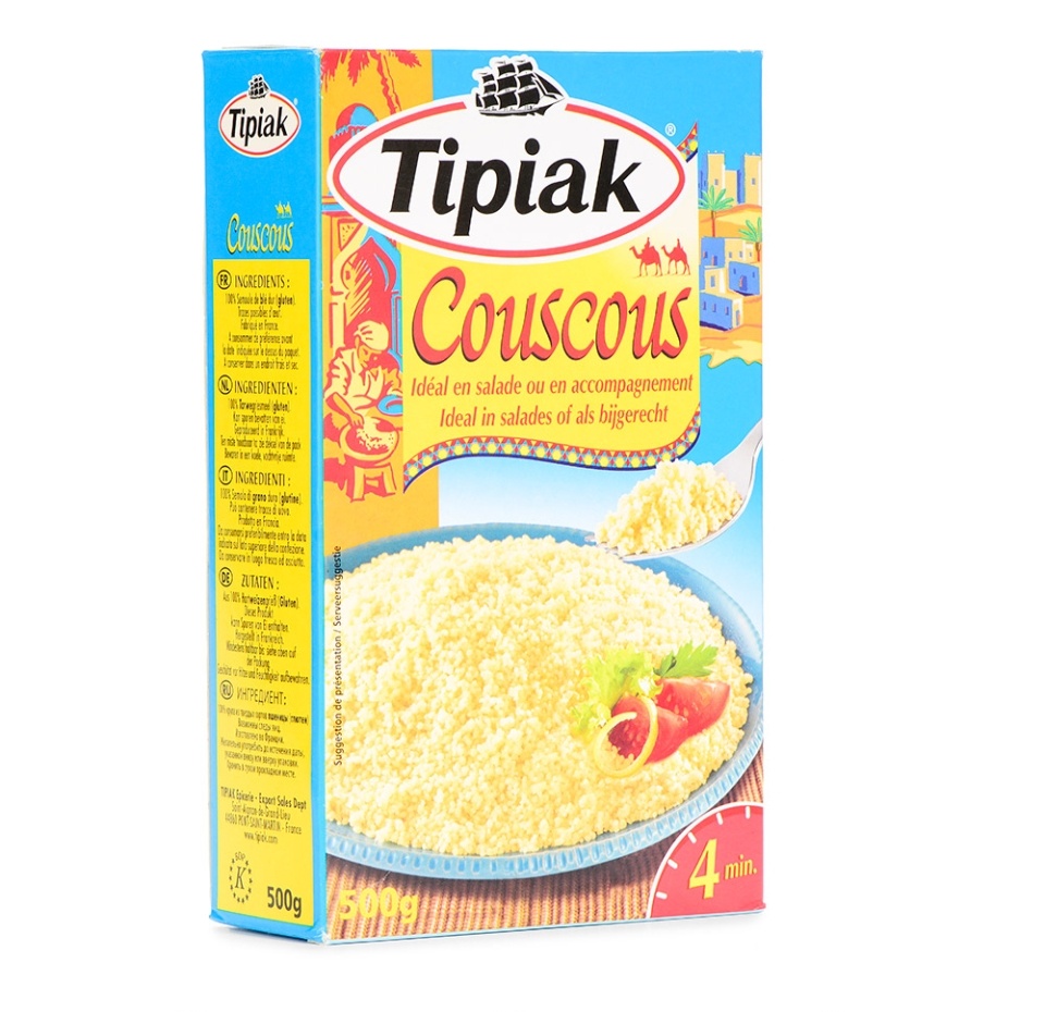 

Кускус среднего помола Tipiak 500 г