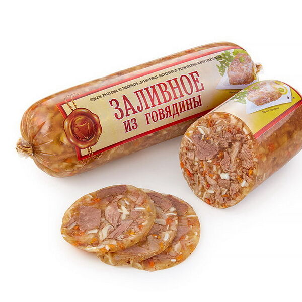 Изделие колб желир ЗАЛИВНОЕ ИЗ ГОВЯДИНЫ м/р Слонимский МК