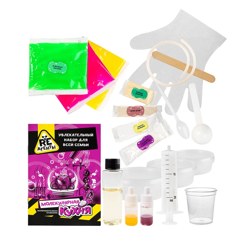 

Набор игровой Re-Агенты Молекулярная кухня Научно-познавательный, модели, Россия