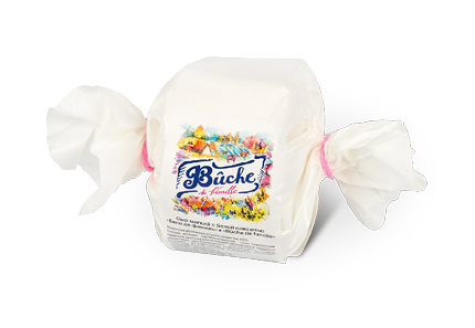 Сыр мягкий с белой плесенью Бюш де фамиль/Buche de famille 55% 120г Шедевры вкуса