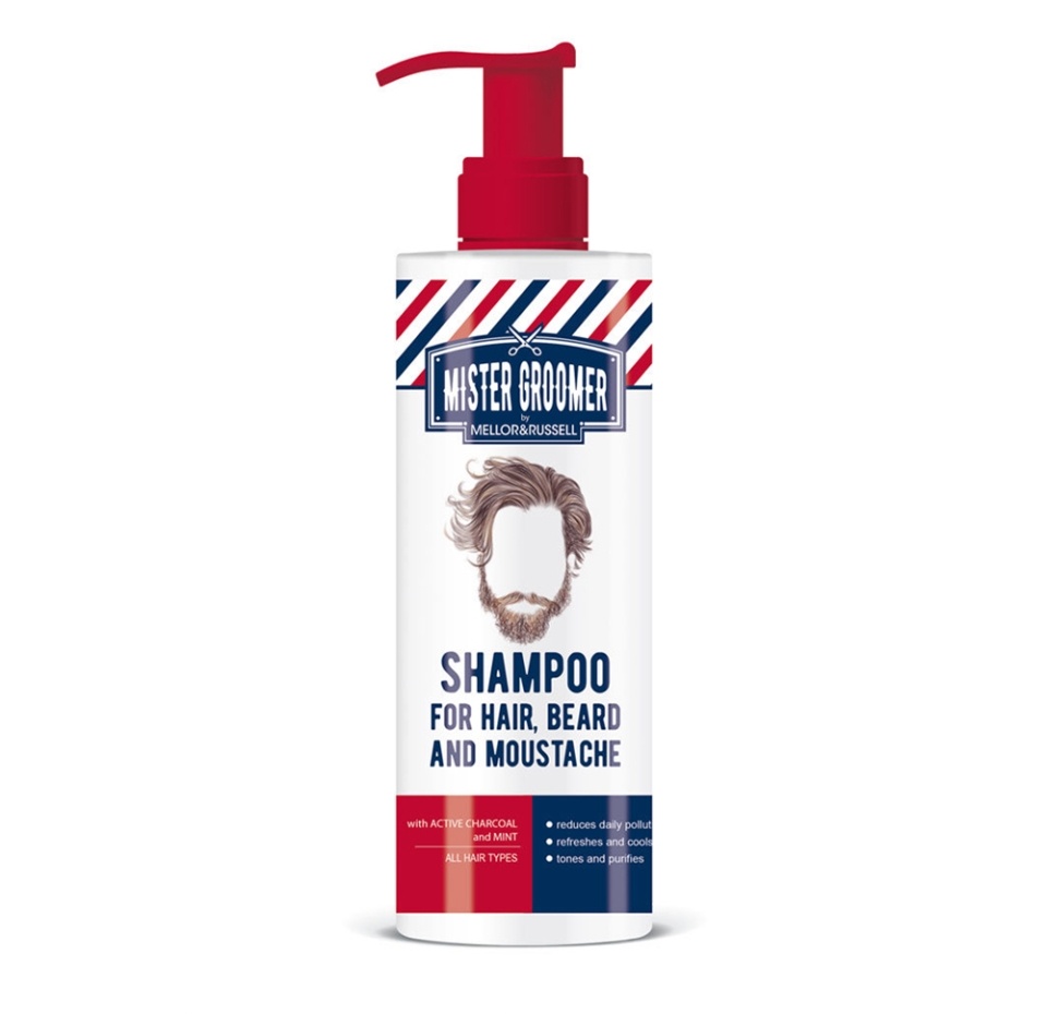 

Шампунь для волос, бороды и усов, Mister Groomer, 200 мл, Болгария
