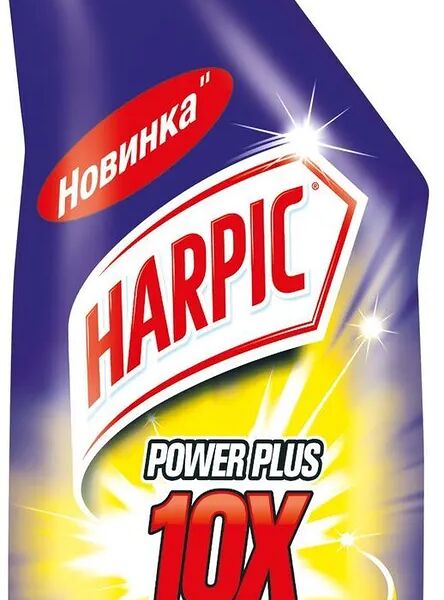 Чистящее средство для туалета Harpic Power Plus Лимонная свежесть