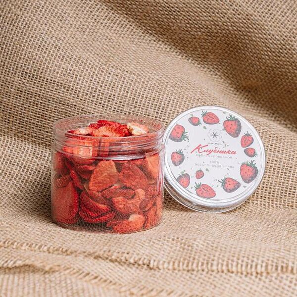 Клубничные слайсы сублимированные