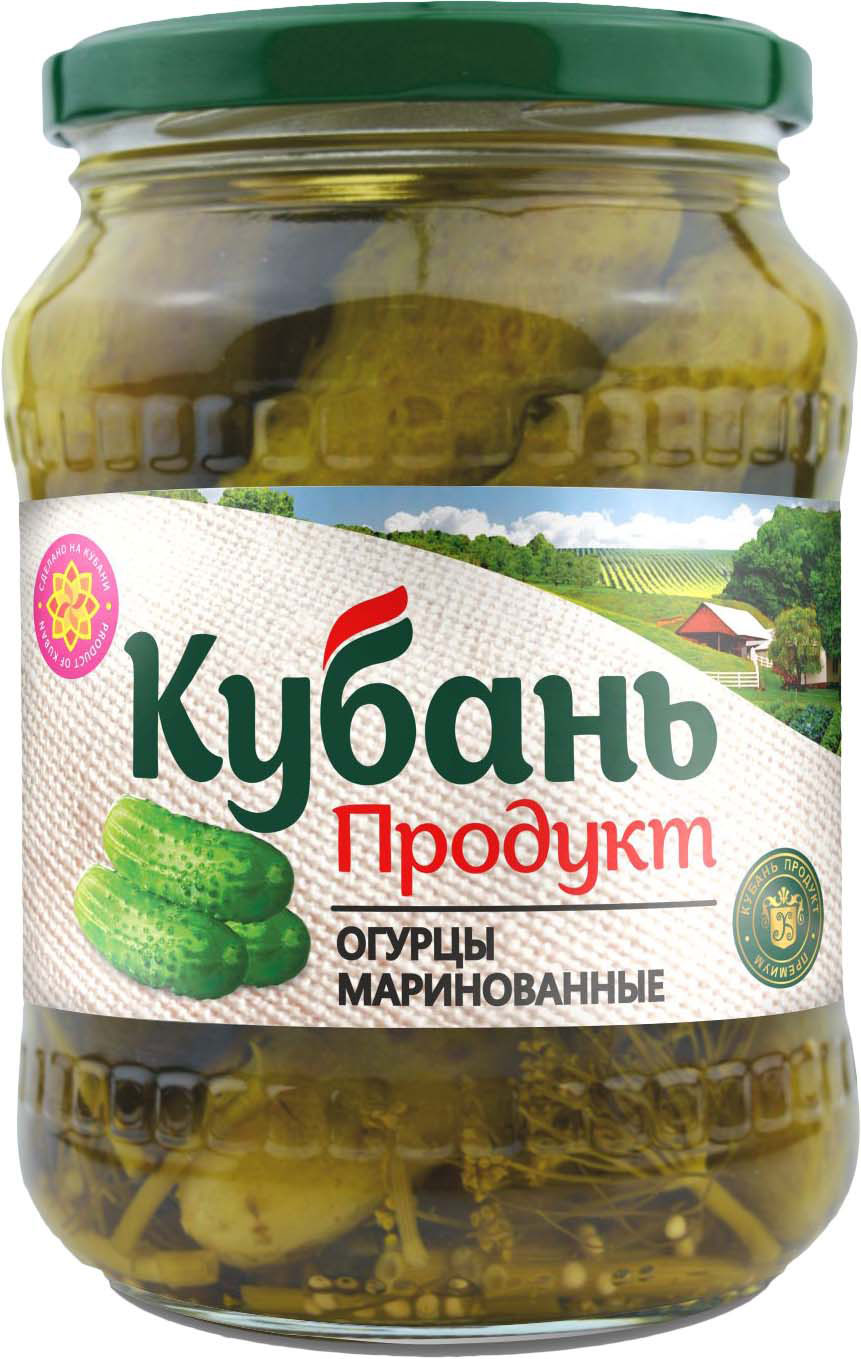 

Огурцы Кубань Продукт маринованные