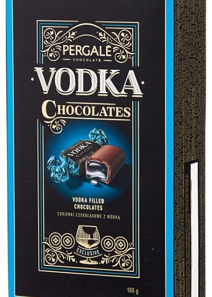 Конфеты шоколадные Pergale с водкой