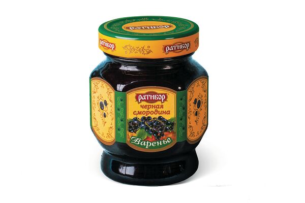 Варенье Ратибор чёрная смородина, 350г