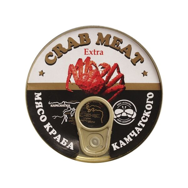 Краб в солевой заливке 