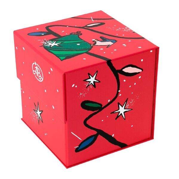 Коробка подарочная «Азбука вкуса» для ёлочной игрушки 17х17х17см, Россия