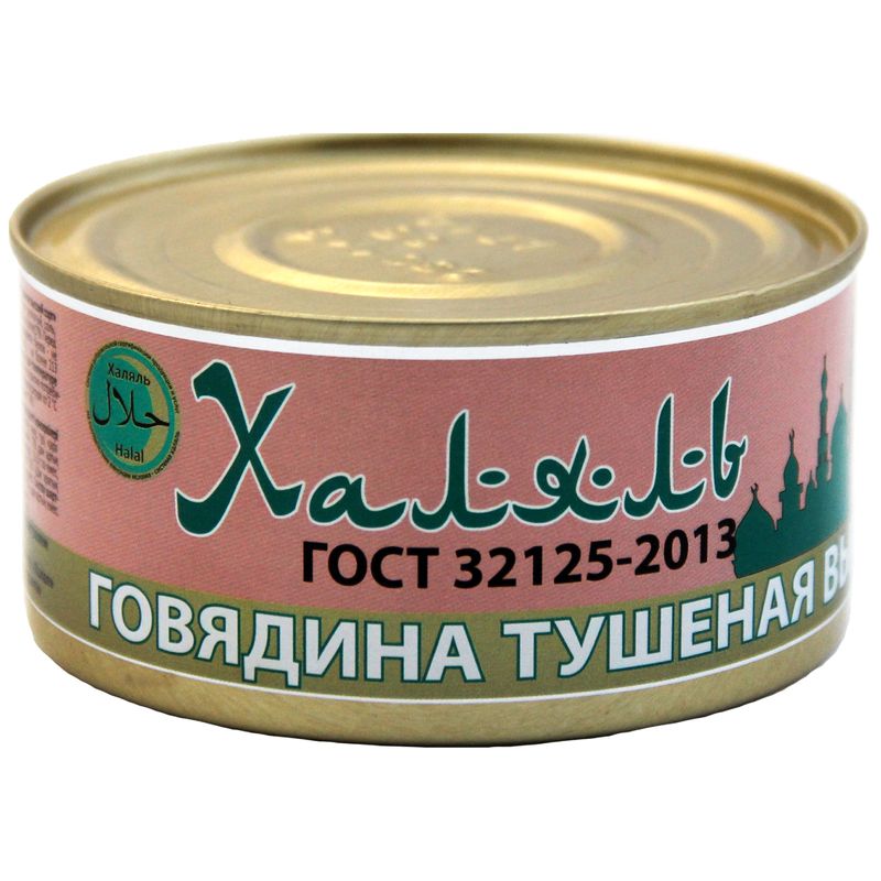 

Говядина тушёная Елабужский мясоконсервный комбинат 325 г