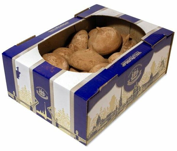 Зефир КФ Кронштадтская Итальянский десерт со вкусом Шоколадное фондю в какао-порошке