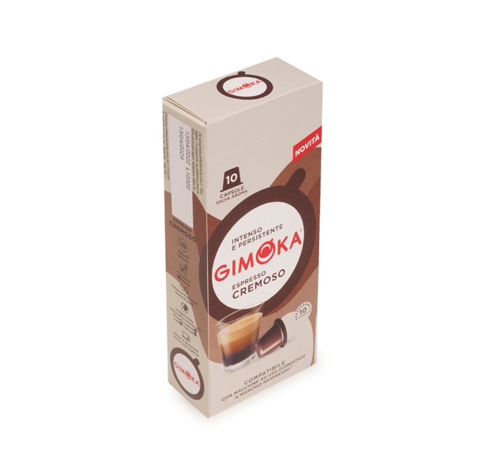 

Кофе в капсулах формата Nespresso Gimoka Cremoso 10 капсул 50 г
