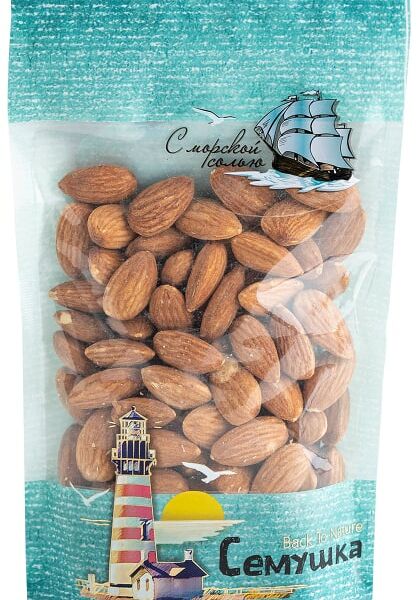 Миндаль Семушка жареный соленый 120г