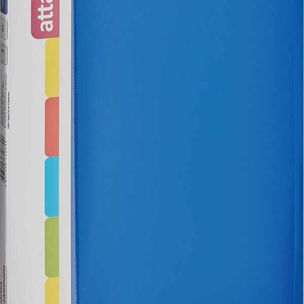 Папка с зажимом ATTACHE F611/07 17мм синяя Россия