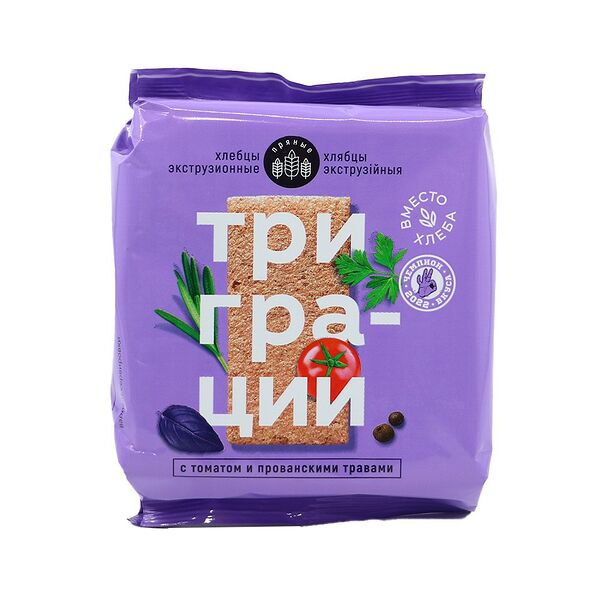 Хлебцы экструзионные с томатом и прованскими травами 55г