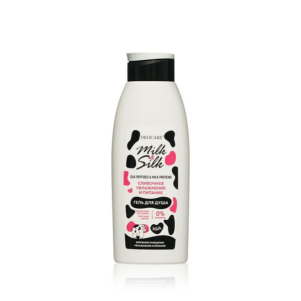 Гель для душа Delicare Milk & Silk 