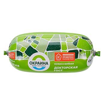 Колбаса варёная Докторская Окраина ГОСТ 500 г