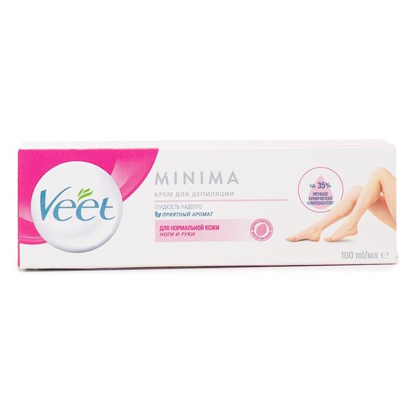 Veet Minima Крем для депиляции для нормальной кожи 100 мл