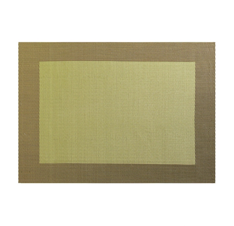 

Салфетка подстановочная ASA Selection с тканевой каймой 33х46 PVC оливковый, Китай