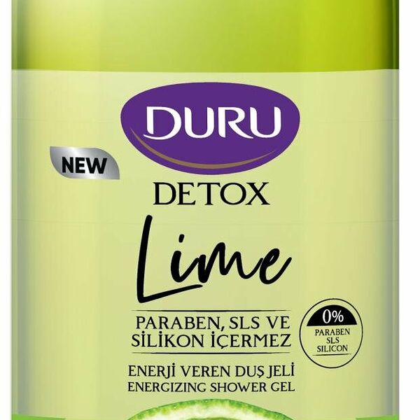 Гель для душа Duru Detox лайм