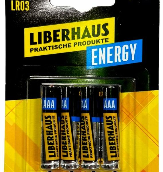 Батарейки Liberhaus AAA, 4шт