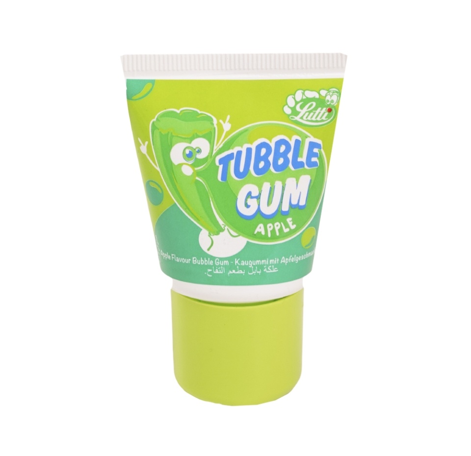 

Жевательная резинка Lutti Tubble Gum Apple 35 г