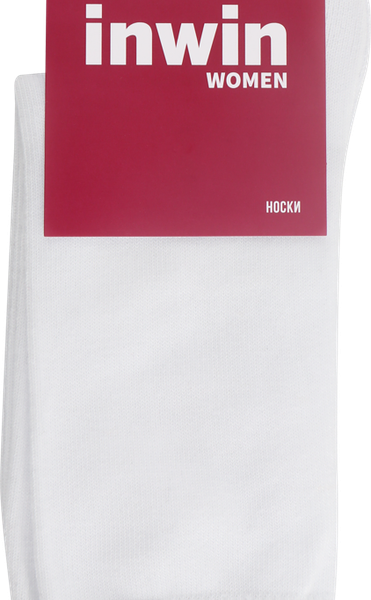 Носки женские INWIN р. 27 (38–40), белые