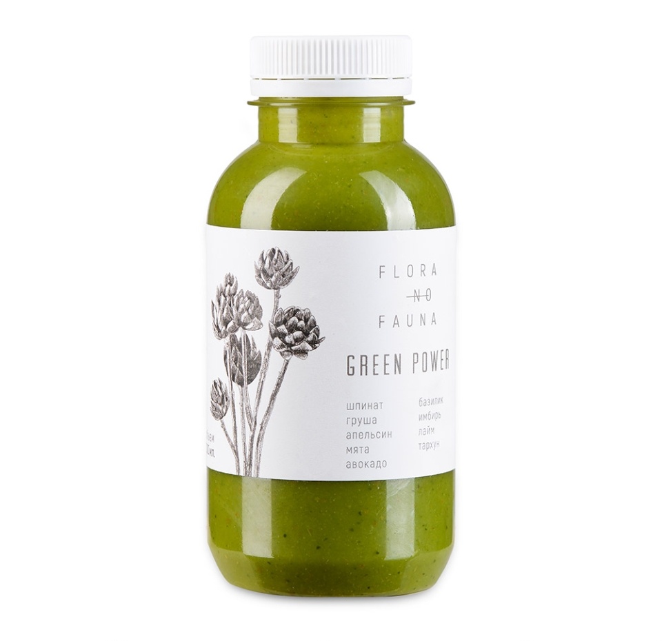 

Смузи Flora no fauna Green power 300 мл