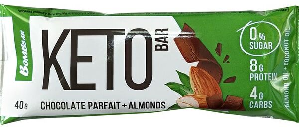 Батончик Bombbar Keto Шоколадное парфе и миндаль 40г