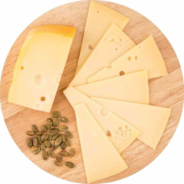 Сыр Маасдам 45% кусок ТМ Excelsior (Экселсио)