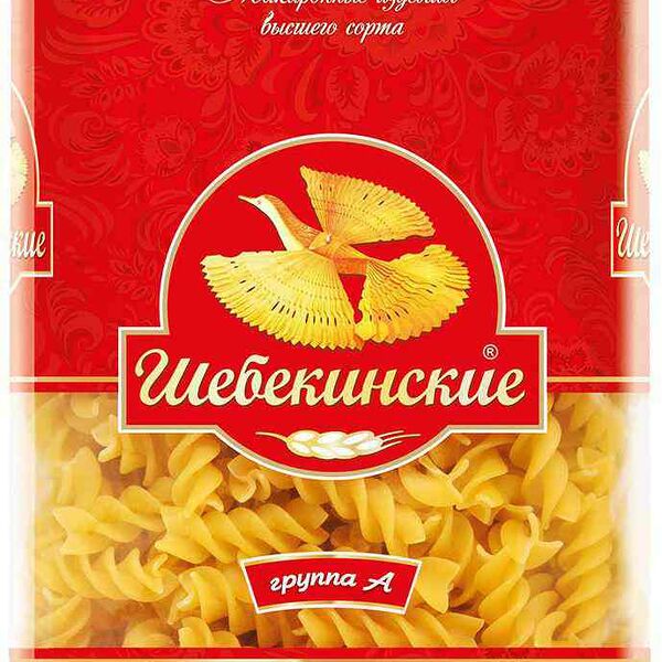 Макаронные изделия Шебекинские №366 Спирали, 450 г