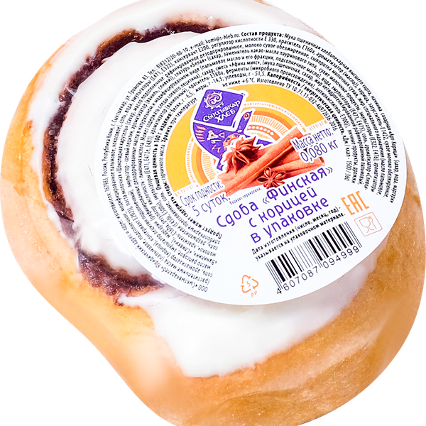 Сдоба СЫКТЫВКАРХЛЕБ Финская с корицей