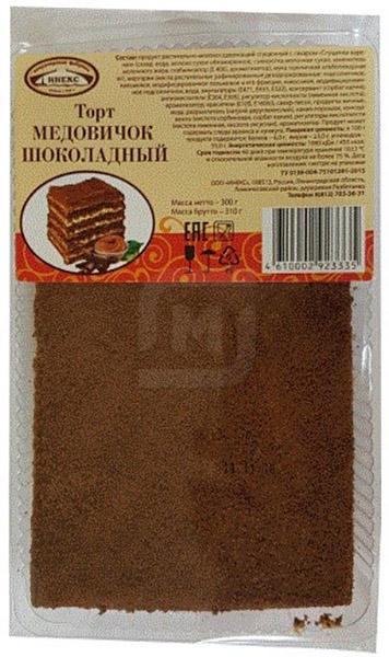 

Торт Инекс Медовичок шоколадный
