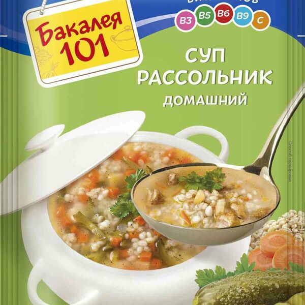 Суп Бакалея 101 Рассольник Домашний