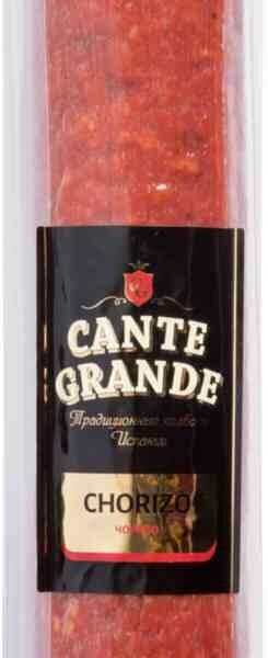 Колбаса сырокопчёная Cante Grande Чоризо полусухая