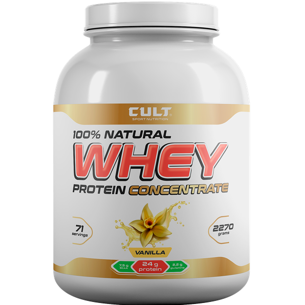 Cult Whey Protein Concentrate 75 2270 г ваниль