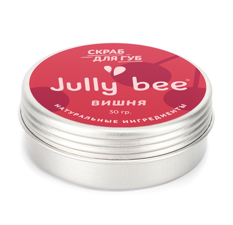 

Сахарный скраб для губ Jully bee "Вишня" 30г, Россия