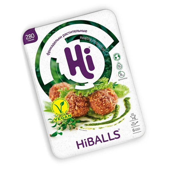 Фрикадельки растительные HI Hiballs 250г